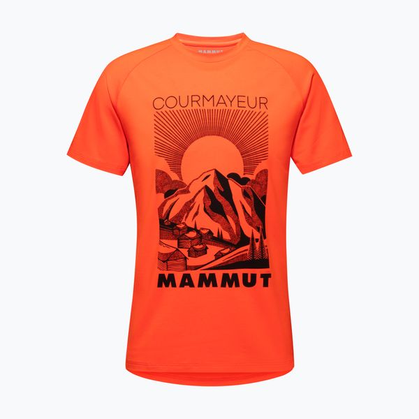 Mammut MAMMUT Mountain мъжка риза за трекинг оранжева