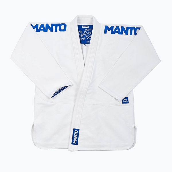 MANTO GI за бразилско жиу-житцу Мъжки MANTO X4 White MNG978_WHT_A1