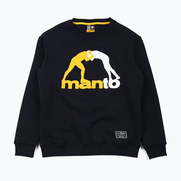 MANTO MANTO Classic 20 мъжки суитшърт черен MNB436