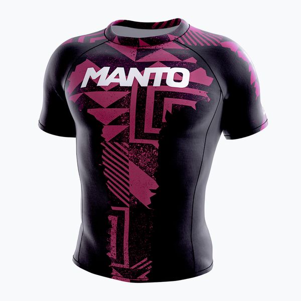 MANTO Manto Fragments Rashguard black-red MNR867