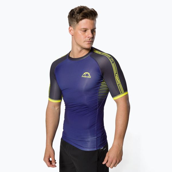 MANTO Мъжки рашгард MANTO Stripe 2.0 Navy blue MNR851_NAV_2S