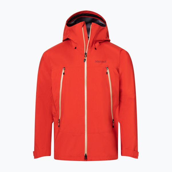 Marmot Мъжко дъждобранно яке Marmot Alpinist Gore Tex червено M12348