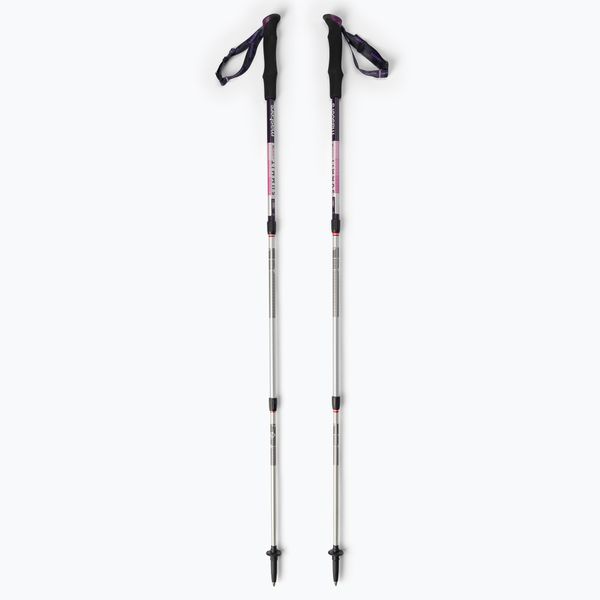 Masters Kije trekkingowe damskie Masters Trekking Pole Summit Light Woman srebrne 01S4619
