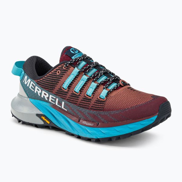 Merrell Merrell Agility Peak 4 дамски обувки за бягане бордо-синьо J067546
