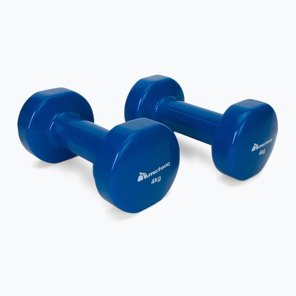 Meteor Дъмбели Meteor 2 x 4 кг тъмносиньо 30186