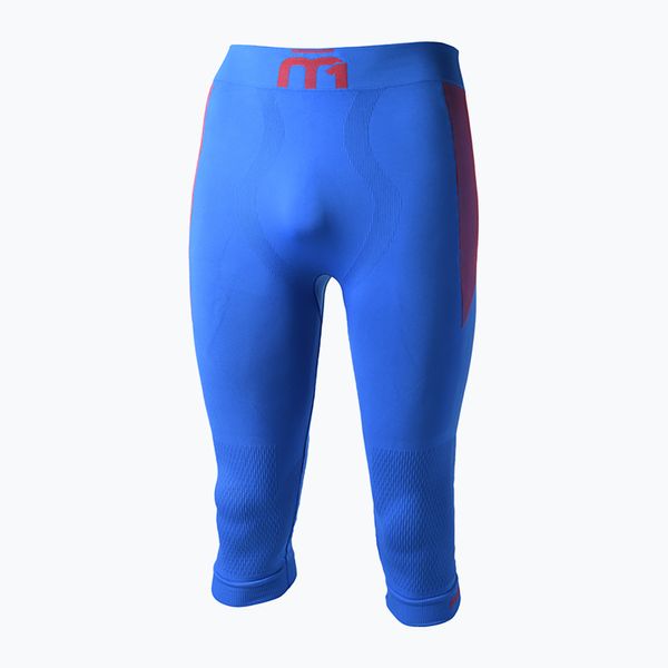 Mico Мъжки термо панталон Mico M1 Skintech 3/4, син CM07024