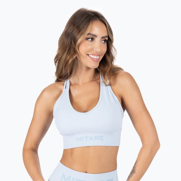 MITARE Дамски безшевен сутиен за тренировка MITARE Sunny light blue K114