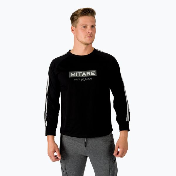 MITARE Мъжка тениска с дълъг ръкав MITARE PRO черна K090