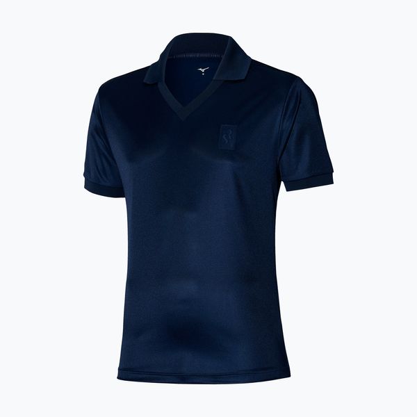 Mizuno Мъжка футболна фланелка Mizuno SR4 Game Jersey тъмно синьо P2MA2S6014