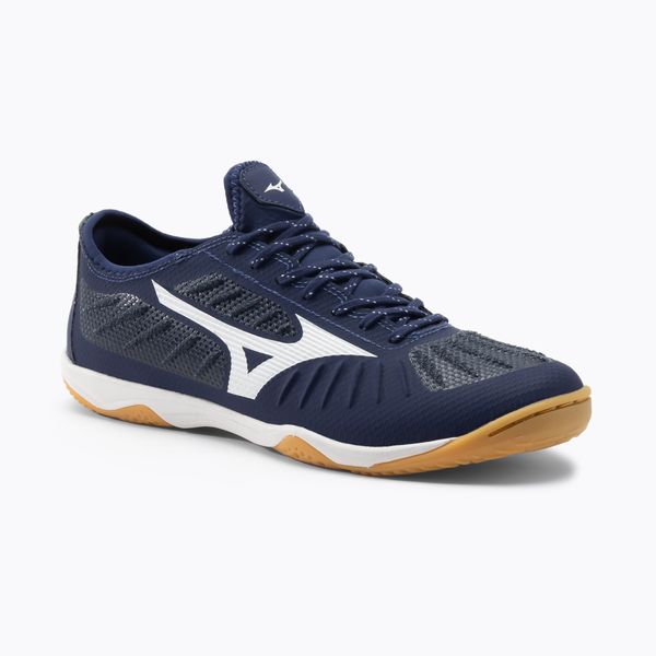 Mizuno Мъжки футболни обувки Mizuno Rebula Sala Elite IN navy blue Q1GA202001