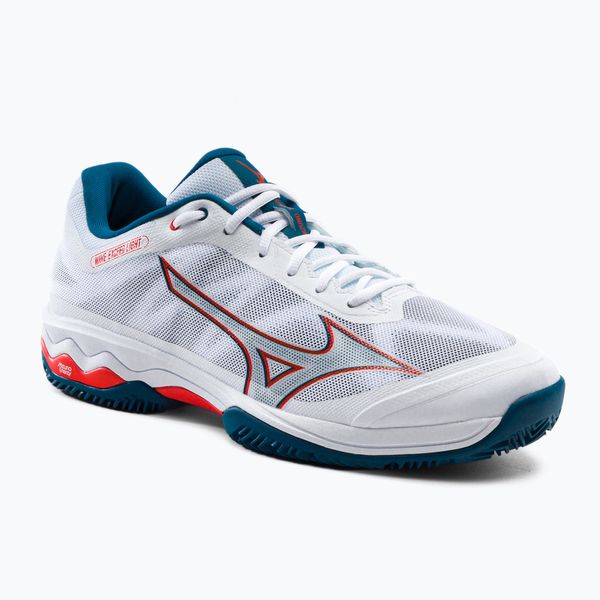 Mizuno Мъжки обувки за тенис Mizuno Wave Exceed Light CC white 61GC222030