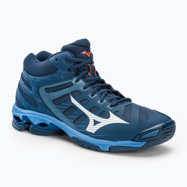 Mizuno Мъжки обувки за волейбол Mizuno Wave Voltage Mid navy blue V1GA216521
