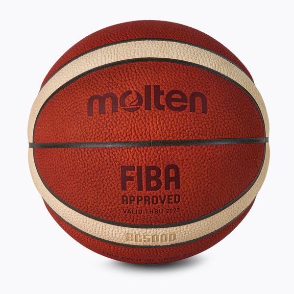 Molten Разтопен оранжев баскетболен кош на ФИБА B6G5000