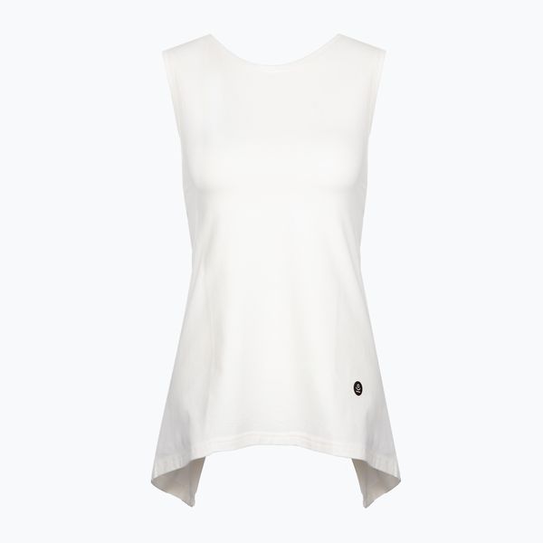 Moonholi Топ за йога Moonholi Galaxy Open Back Tank Coconut white SKU-217-xss