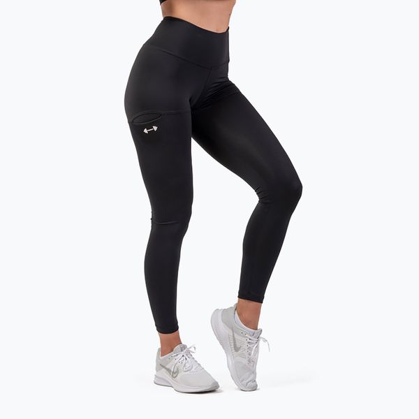 NEBBIA Дамски клинове NEBBIA Active High-Waist Smart Pocket black 402