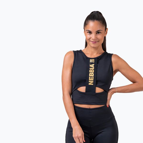 NEBBIA Тренировъчен потник за жени NEBBIA Honey Bunny black 8220110