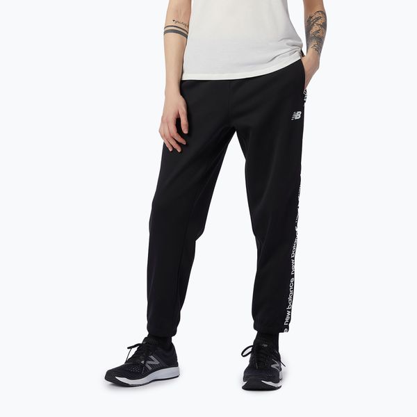 New Balance Дамски панталони за тренировка New Balance Relentless Performance Fleece black NBWP13176