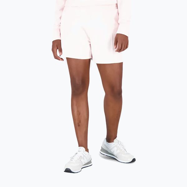 New Balance Дамски шорти за тренировка New Balance Athletics Nature State French Terry розови WS23552WAN