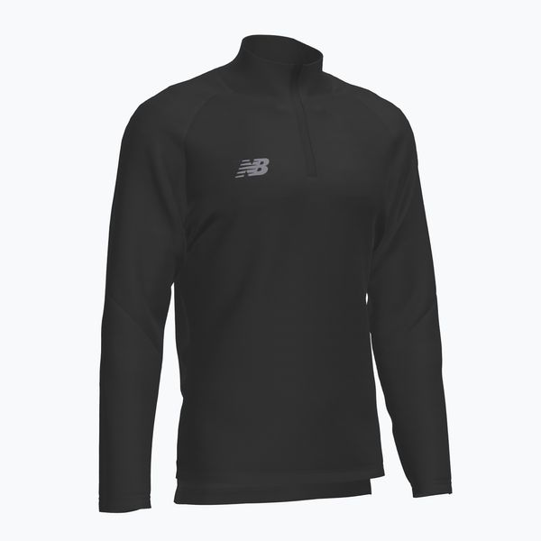 New Balance Детски футболен суитшърт New Balance Training 1/4 Zip Плетено черно NBEJT9035