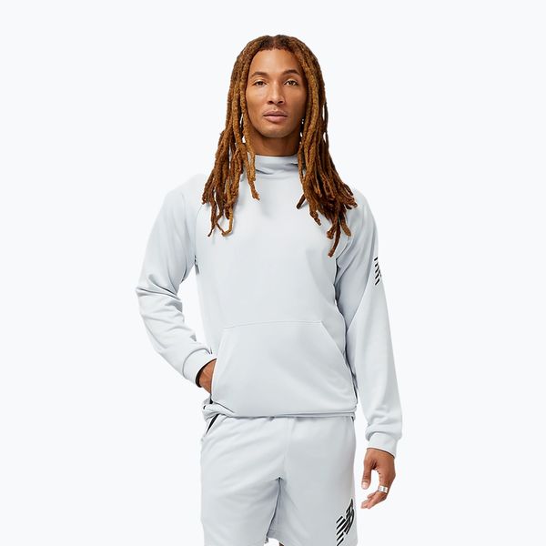 New Balance Мъжки суитшърт New Balance Tenacity Football Training бял MT31126LAN