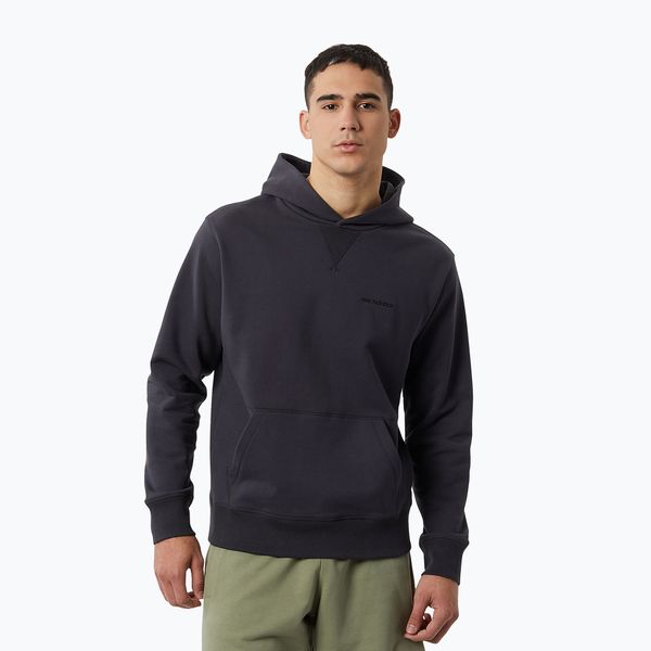 New Balance Мъжки суитшърт за тренировки New Balance NB Athletics Nature State Hoodie black NBMT23565PHM