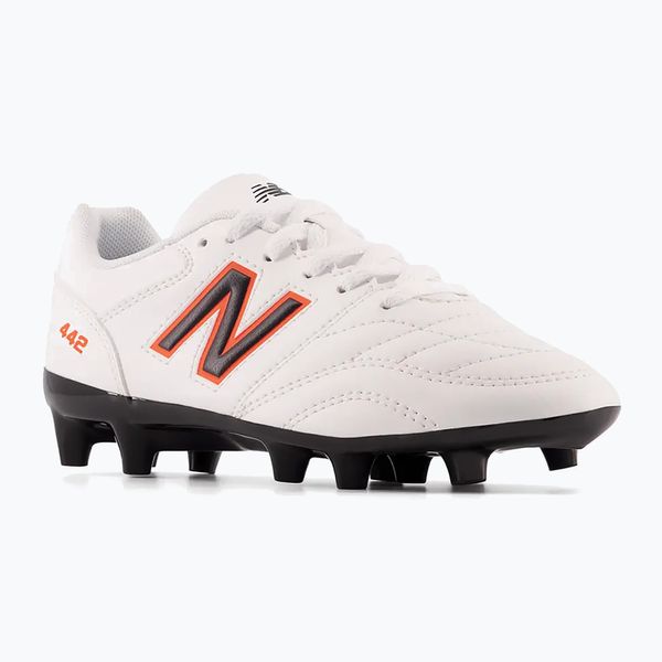 New Balance New Balance 442 V2 Academy FG детски футболни обувки бели JS43FWD2.M.035
