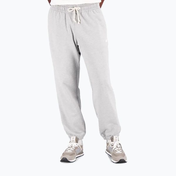 New Balance New Balance Athletics Remastered French Terry сив мъжки панталон за тренировка MP31503AG