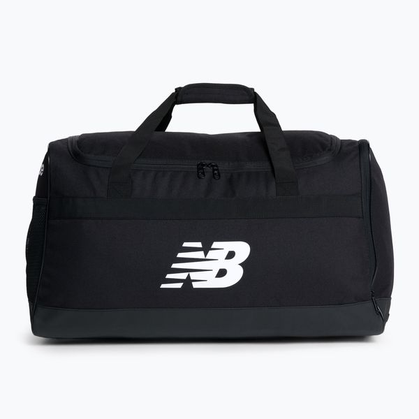 New Balance New Balance Team Duffel Bag Чанта за тренировки Med в черно и бяло NBLAB13509BK.OSZ