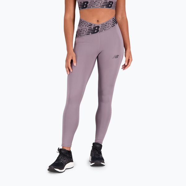 New Balance Тренировъчни гамаши за жени New Balance Tight Relentless Crossover High Rise сив NBWP21177Z