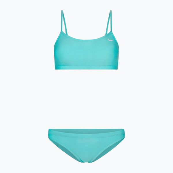 Nike Дамски бански костюм от две части Nike Essential Sports Bikini Racerback blue NESS9096