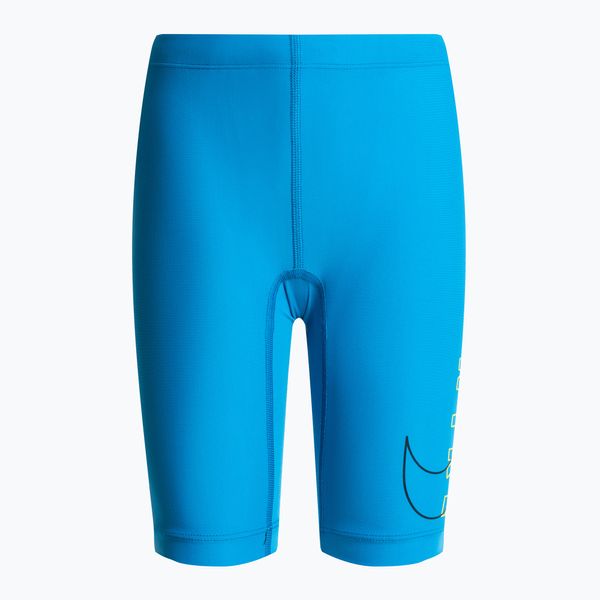 Nike Детски бански Nike Multi Logo Jammer 458 blue NESSC858