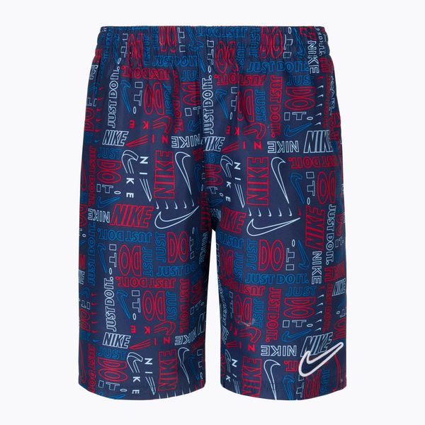 Nike Детски шорти за плуване Nike Logo Mashup 8 Volley Морско синьо NESSC791
