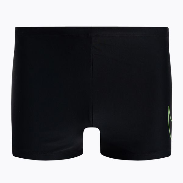 Nike Мъжки бански боксерки Nike Reflect Logo Square Leg черен NESSC583