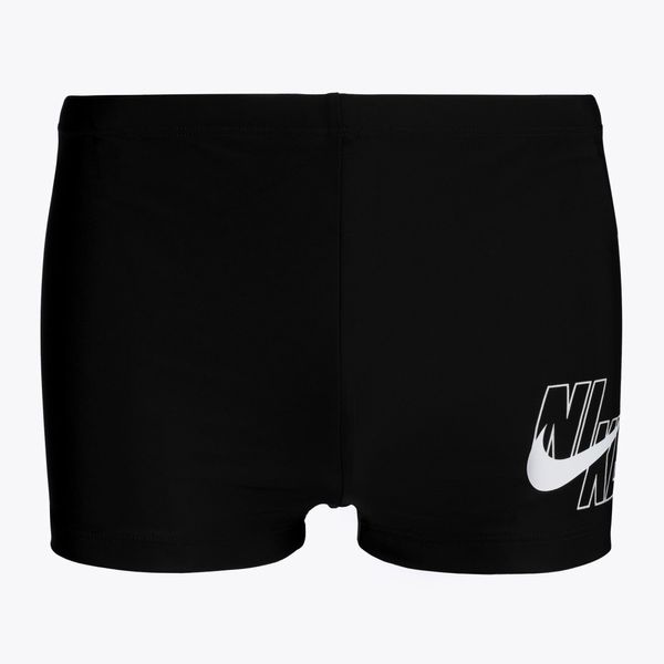 Nike Мъжки боксерки за плуване Nike Logo Aquashort black NESSA547-001