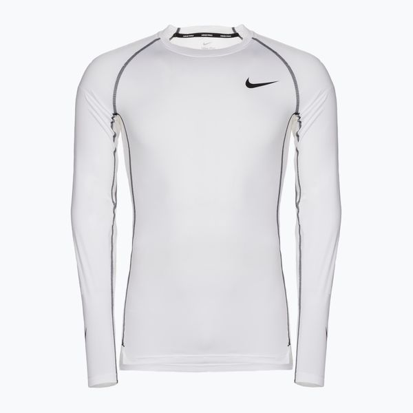 Nike Мъжки тренировъчен потник с дълъг ръкав Nike Pro Dry-Fit Tight Top white DD1990-100