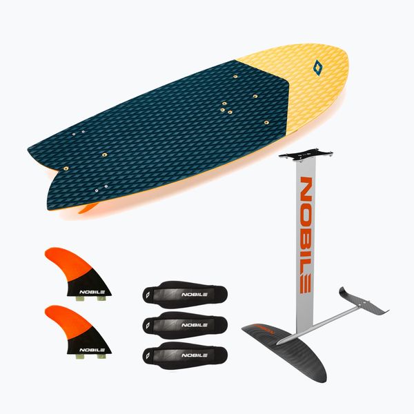 Nobile Деска за кайтсърфинг + хидрофолио Nobile Fish Skim Zen Foil Freeride Carbon