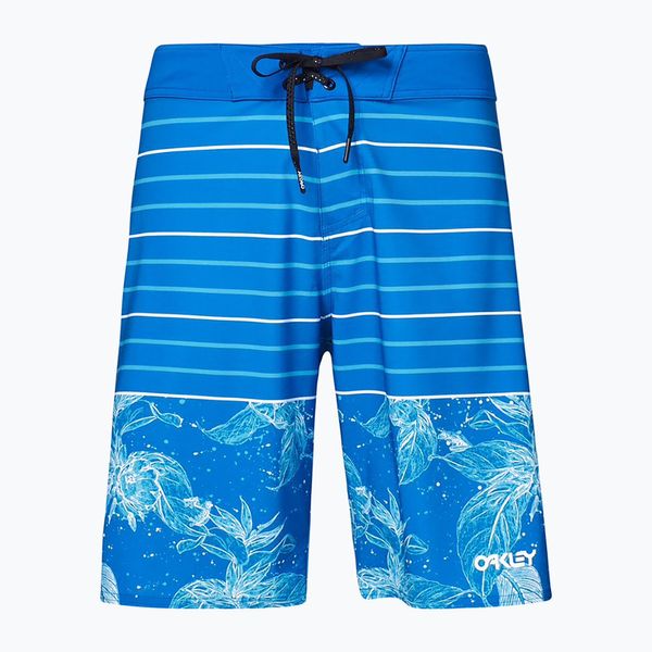 Oakley Мъжки къси панталони за плуване Oakley Retro Split 21, сини FOA403024