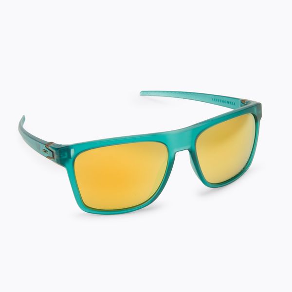 Oakley Мъжки слънчеви очила Oakley Leffingwell в синьо и жълто 0OO9100