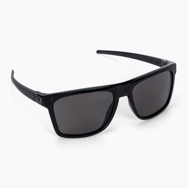 Oakley Слънчеви очила Oakley Leffingwell black/grey 0OO9100