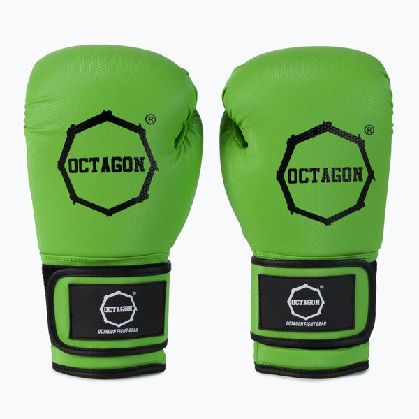 Octagon Боксови ръкавици Octagon Kevlar зелени