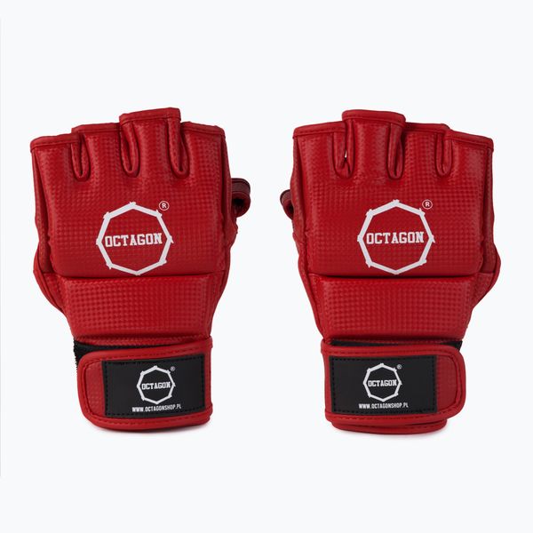 Octagon ММА граплинг ръкавици Octagon Kevlar червени