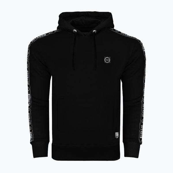 Octagon Мъжка блуза с качулка Octagon Stripe black