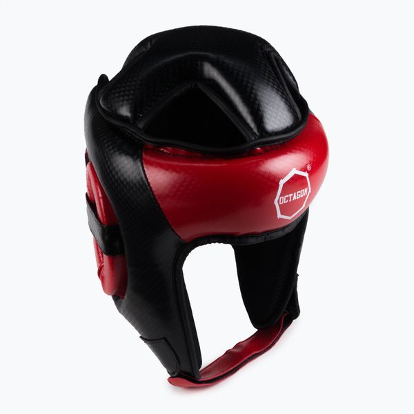 Octagon Осмоъгълник Обикновена червена боксова каска