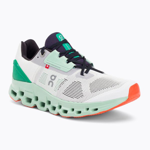 On Дамски обувки за бягане On Cloudstratus white 3998245