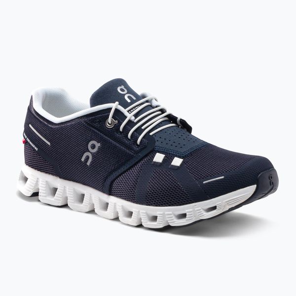 On Мъжки обувки за бягане ON Cloud 5 navy blue 5998916