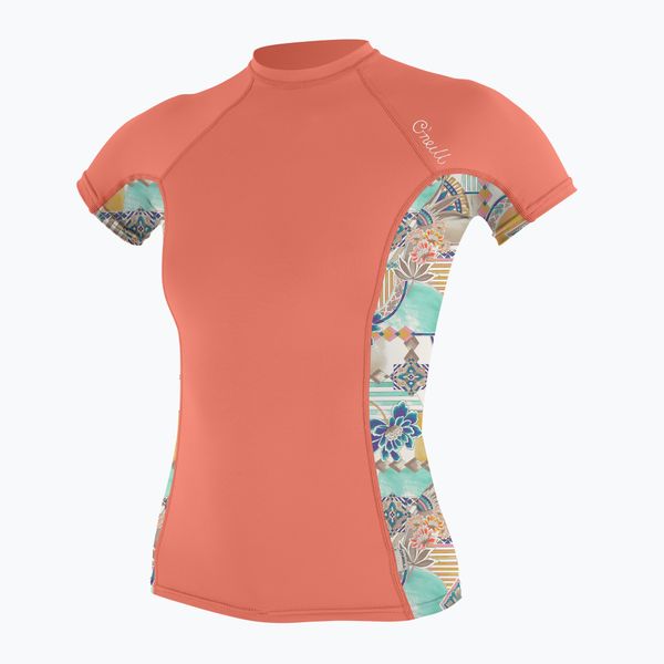 O'Neill Дамски бански O'Neill Side Print Rash Guard orange 5405S