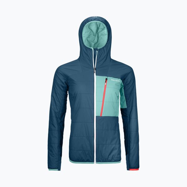ORTOVOX Дамско хибридно яке ORTOVOX Swisswool Piz Duan, синьо 6122700037