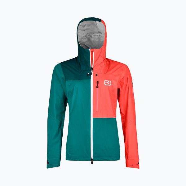 ORTOVOX Дъждобран за жени Ortovox 3L Ortler зелен 70616