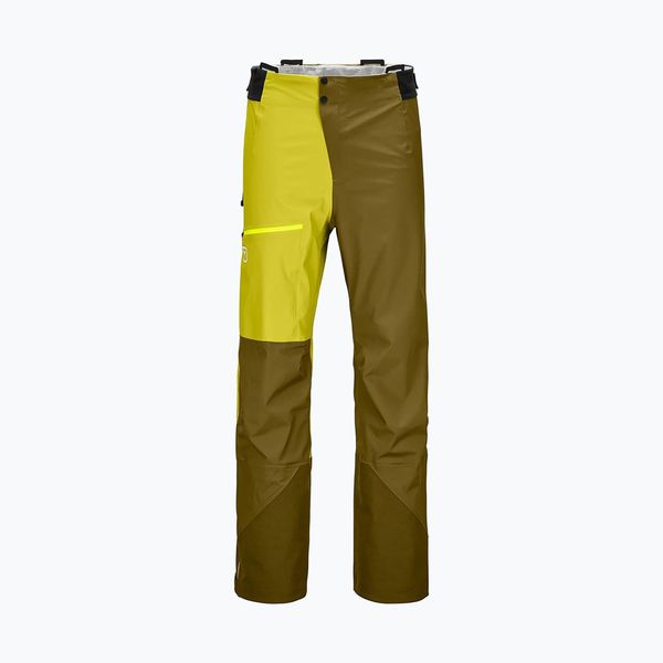 Ortovox Мъжки ски панталони Ortovox 3L Ortler зелен 7071800006