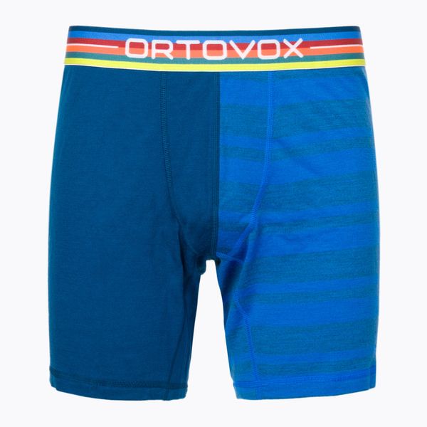 Ortovox Мъжки термални боксерки Ortovox 185 Rock'N'Wool blue 8413200001